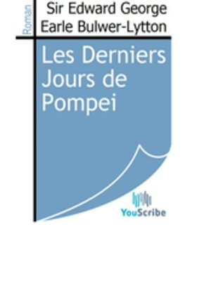 cover image of Les Derniers Jours de Pompei